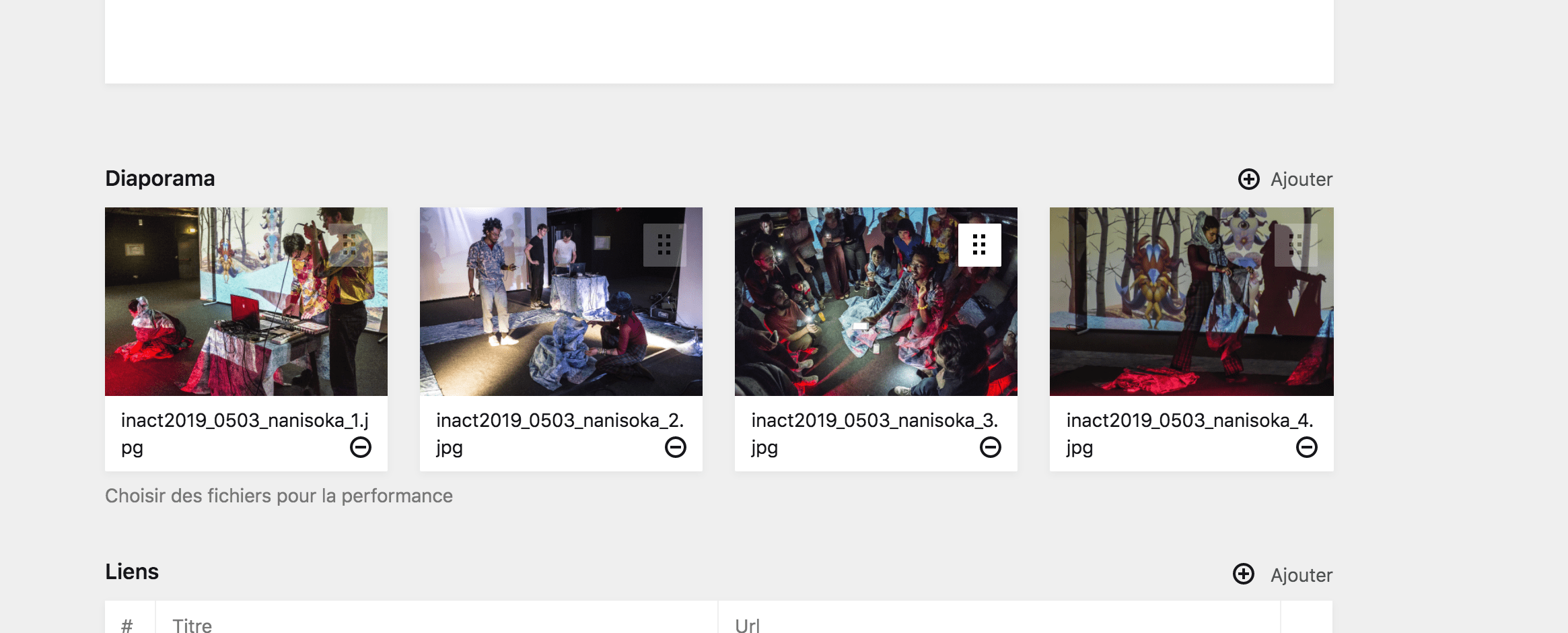Forumlaire de séléction de plusieurs fichiers
